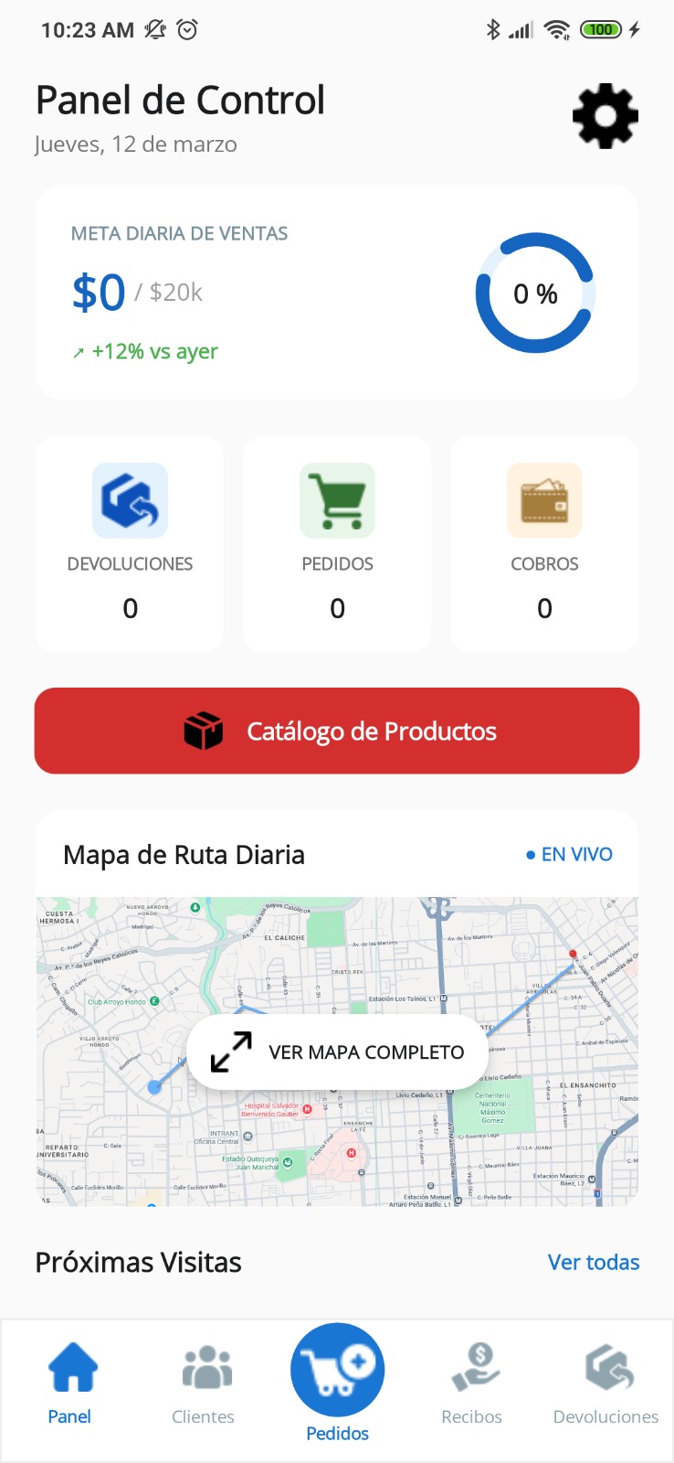 Panel de Control